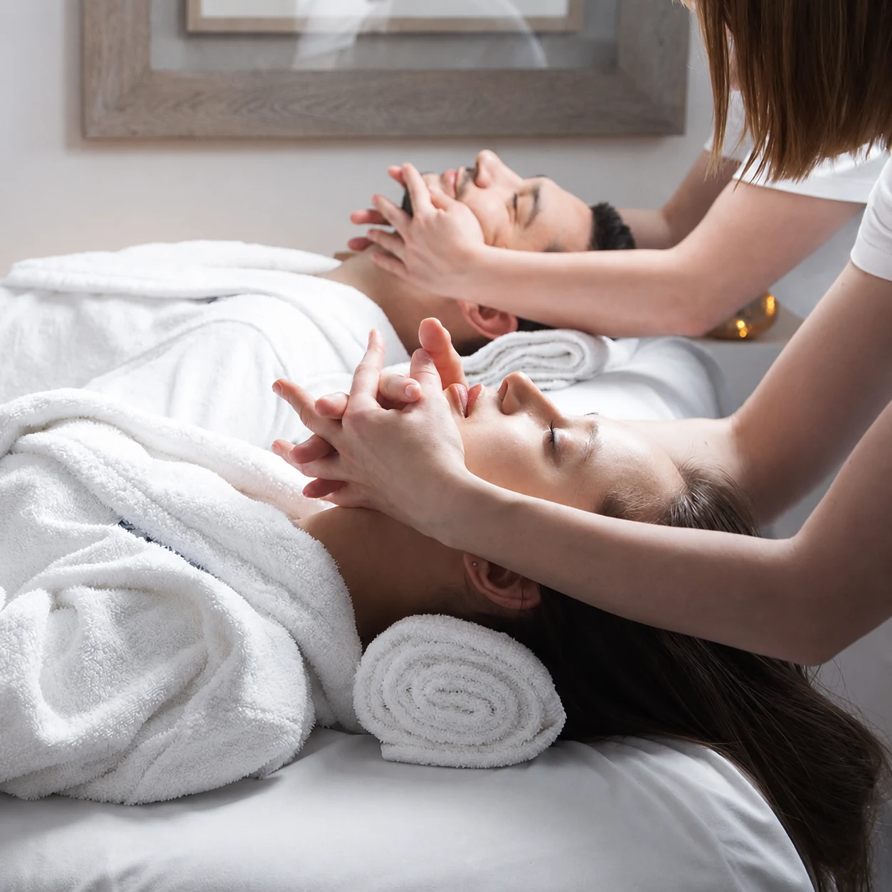 Massage en duo, rituel Sérénité Absolu à L'INSTITUT K Nancy